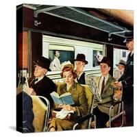 "This Does Not Commute", September 24, 1955-George Hughes-Stretched Canvas