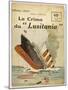 This Dramatic Cover Page Conveys the Shock Felt after the "Lusitania" was Torpedoed-null-Mounted Art Print