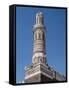 This Finely Decorated Brick Minaret Is a Part of Shibam's Most Impressive Mosque, Yemen-Nigel Pavitt-Framed Stretched Canvas