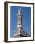 This Finely Decorated Brick Minaret Is a Part of Shibam's Most Impressive Mosque, Yemen-Nigel Pavitt-Framed Photographic Print