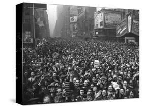 This General View of Times Square-null-Stretched Canvas