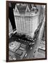 This General View Shows the Plaza Hotel on Fifth Avenue and Central Park South-null-Framed Photographic Print