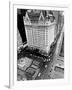 This General View Shows the Plaza Hotel on Fifth Avenue and Central Park South-null-Framed Photographic Print