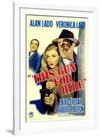 This Gun For Hire, 1942-null-Framed Art Print