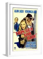 This Gun For Hire, 1942-null-Framed Art Print