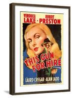 This Gun For Hire, 1942-null-Framed Art Print