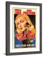 This Gun For Hire, 1942-null-Framed Art Print