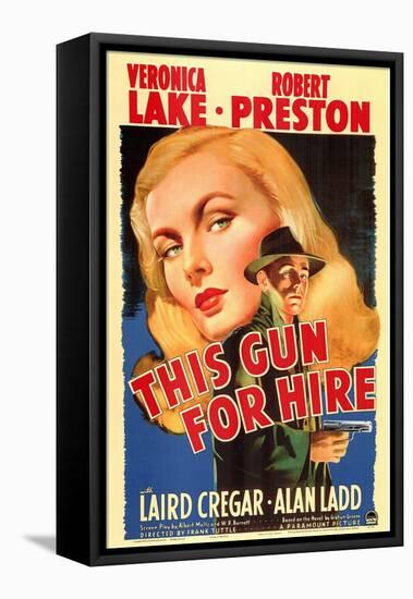 This Gun For Hire, 1942-null-Framed Stretched Canvas