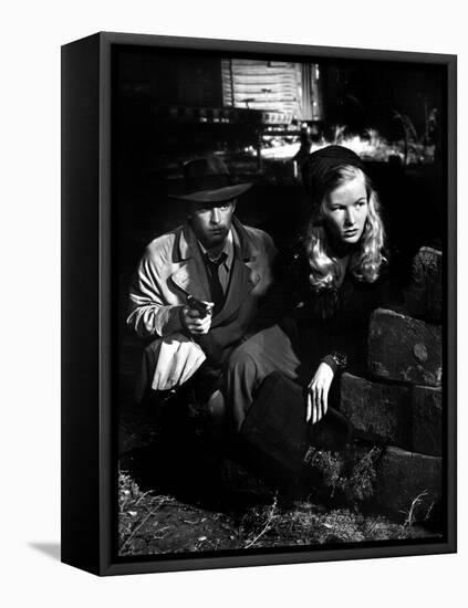 This Gun For Hire, Alan Ladd, Veronica Lake, 1942-null-Framed Stretched Canvas