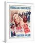 This Gun for Hire, Alan Ladd, Veronica Lake, Robert Preston on window card, 1942-null-Framed Art Print