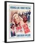 This Gun for Hire, Alan Ladd, Veronica Lake, Robert Preston on window card, 1942-null-Framed Art Print