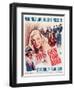 This Gun for Hire, Alan Ladd, Veronica Lake, Robert Preston on window card, 1942-null-Framed Art Print