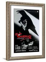 This Gun For Hire, Spanish Movie Poster, 1942-null-Framed Art Print