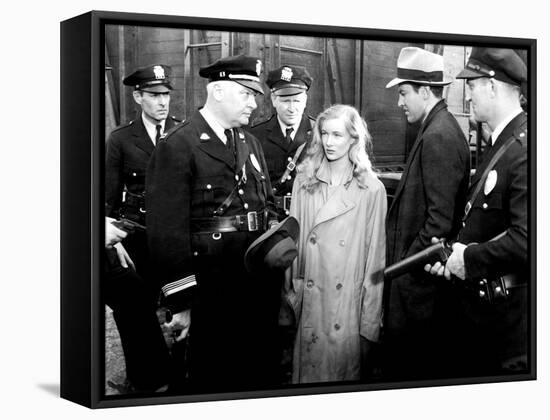 This Gun For Hire, Veronica Lake, Robert Preston, 1942-null-Framed Stretched Canvas