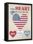 This Heart Dark No Border-Beth Grove-Framed Stretched Canvas