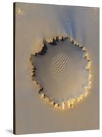 This Image Shows Victoria Crater, an Impact Crater at Meridiani Planum, Near the Equator of Mars-Stocktrek Images-Stretched Canvas