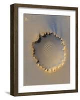 This Image Shows Victoria Crater, an Impact Crater at Meridiani Planum, Near the Equator of Mars-Stocktrek Images-Framed Photographic Print