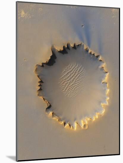 This Image Shows Victoria Crater, an Impact Crater at Meridiani Planum, Near the Equator of Mars-Stocktrek Images-Mounted Photographic Print