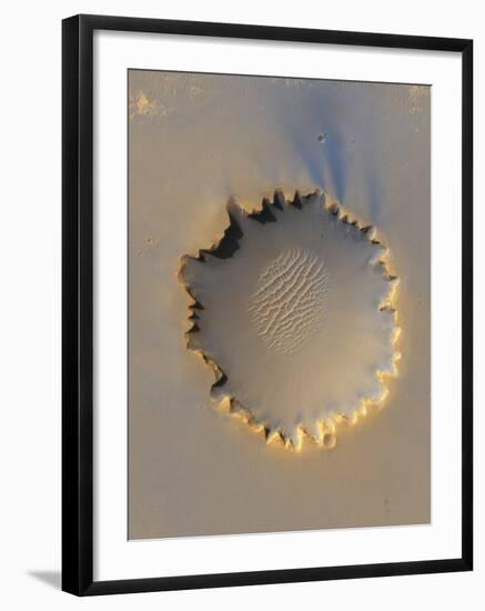 This Image Shows Victoria Crater, an Impact Crater at Meridiani Planum, Near the Equator of Mars-Stocktrek Images-Framed Photographic Print