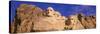 This Is a Close Up View of Mount Rushmore National Monument Against a Blue Sky-null-Stretched Canvas