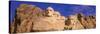 This Is a Close Up View of Mount Rushmore National Monument Against a Blue Sky-null-Stretched Canvas