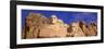 This Is a Close Up View of Mount Rushmore National Monument Against a Blue Sky-null-Framed Photographic Print