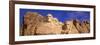 This Is a Close Up View of Mount Rushmore National Monument Against a Blue Sky-null-Framed Photographic Print