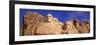 This Is a Close Up View of Mount Rushmore National Monument Against a Blue Sky-null-Framed Photographic Print