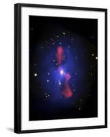 This is a New Composite Image of Galaxy Cluster MS0735.6+7421-Stocktrek Images-Framed Photographic Print