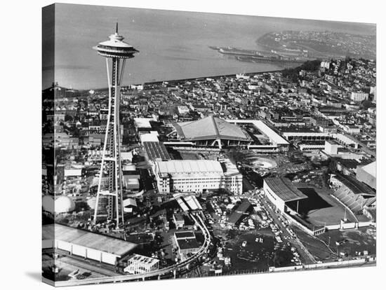 This is a Photo of Seattle During the World's Fair-null-Stretched Canvas
