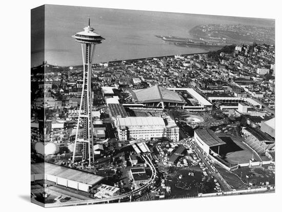 This is a Photo of Seattle During the World's Fair-null-Stretched Canvas