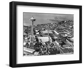 This is a Photo of Seattle During the World's Fair-null-Framed Photographic Print