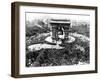 This is an Aerial View of the Arc De Triomphe-null-Framed Photographic Print