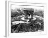 This is an Aerial View of the Arc De Triomphe-null-Framed Photographic Print