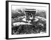 This is an Aerial View of the Arc De Triomphe-null-Framed Photographic Print