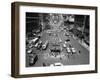 This is an Aerial View of Times Square from the New York Times Newspaper Tower Building-null-Framed Photographic Print