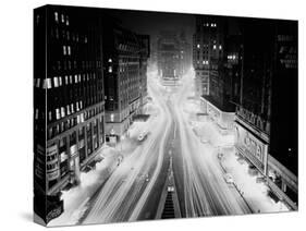 This is an Aerial View of Times Square-null-Stretched Canvas