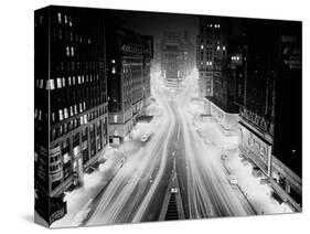 This is an Aerial View of Times Square-null-Stretched Canvas