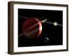 This is an Artist's Concept of a Jupiter-Mass Planet Orbiting the Nearby Star Epsilon Eridani-Stocktrek Images-Framed Photographic Print