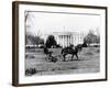 This is an Undated View of the White House Building-null-Framed Photographic Print