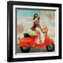 This Is How I Roll-Michael Fitzpatrick-Framed Premium Giclee Print