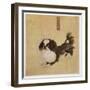 This is How the Pekingese Dog Looked in Its Native China as Depicted in an Imperial Dog Book-null-Framed Art Print