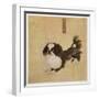 This is How the Pekingese Dog Looked in Its Native China as Depicted in an Imperial Dog Book-null-Framed Art Print