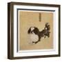 This is How the Pekingese Dog Looked in Its Native China as Depicted in an Imperial Dog Book-null-Framed Art Print