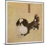 This is How the Pekingese Dog Looked in Its Native China as Depicted in an Imperial Dog Book-null-Mounted Art Print