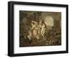 This Is Italy in Mournful Era of First Invasion, 1796, Allegory, Italy-null-Framed Giclee Print