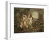 This Is Italy in Mournful Era of First Invasion, 1796, Allegory, Italy-null-Framed Giclee Print