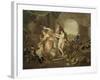 This Is Italy in Mournful Era of First Invasion, 1796, Allegory, Italy-null-Framed Giclee Print