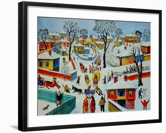 This Is Life, 2007-Radi Nedelchev-Framed Giclee Print