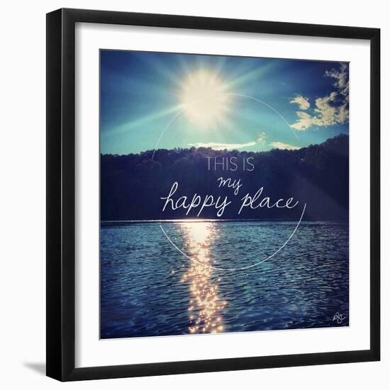 This Is My Happy Place 3-Kimberly Glover-Framed Giclee Print